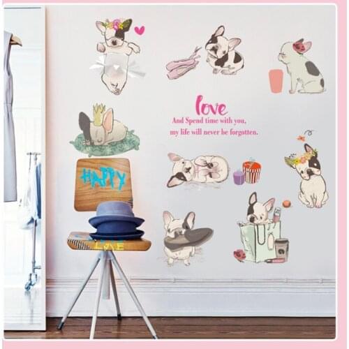 Baby Nursery Wall Stickers animals Wall Decal Children Room Wall Sticker Kids Room Easy Wall Art Home Decoration 50x70cm