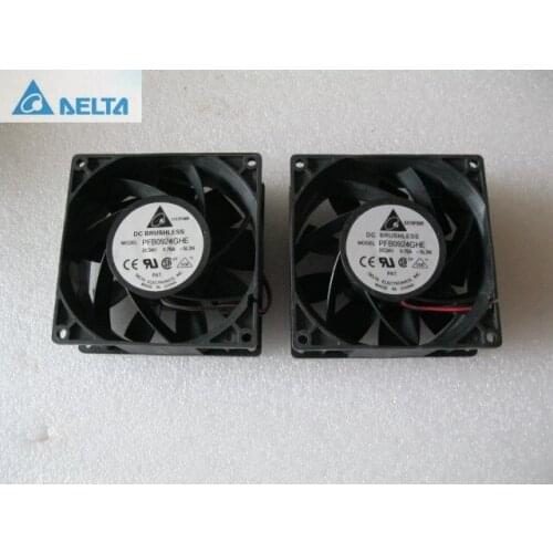 For delta fan PFB0924GHE -5L3N fan 9cm 90mm ABB inverter fan 92 * 92 * 38mm DC 24V 0.76A cooling fan