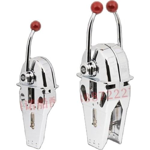 American Speedboat Double-handle Throttle Head, Outboard Independent Gear Control Box Throttle Handle Throttle Head