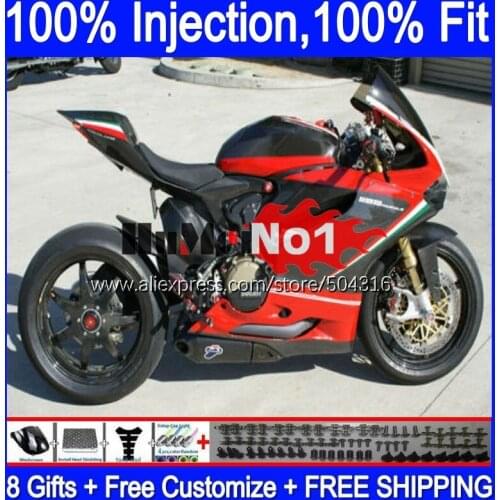 Injection For DUCATI Panigale 899 1199 S 1199R 120MC.90 red black hot 899S 12 13 14 15 16 1199S 2012 2013 2014 2015 2016 Fairing