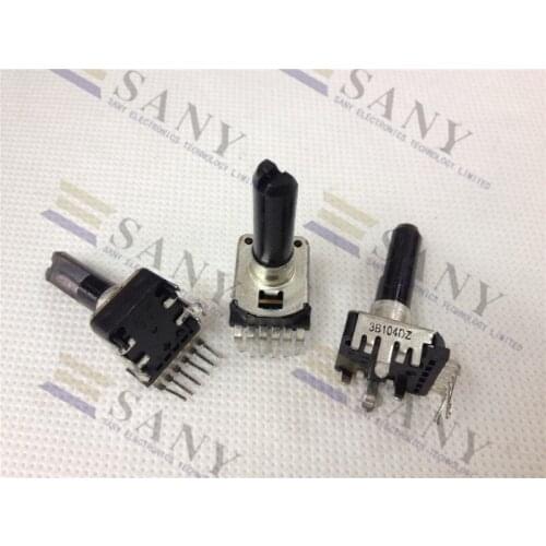 [LAN] 6 feet Original Japanese Empire NOBLE RK11-3B104 B100K with midpoint handle 25MM Potentiometer switch--10PCS/LOT