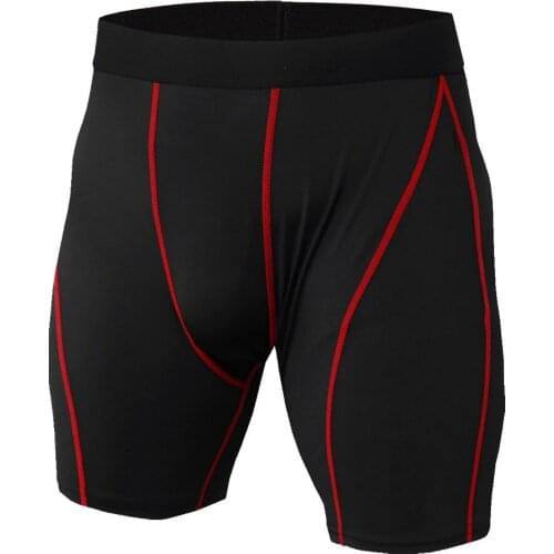Summer running pants Mens Quick Drying Training Fitness Compression Gym Shorts gym Mens Sport Compression Tights