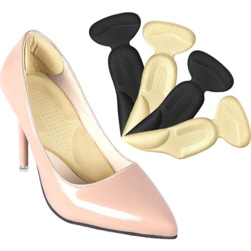 Heel Stickers Anti-dropping Heels Wearing Stickers High Heels Stickers Wearing Stickers Heel Insoles Sponge Insoles Reduce Size