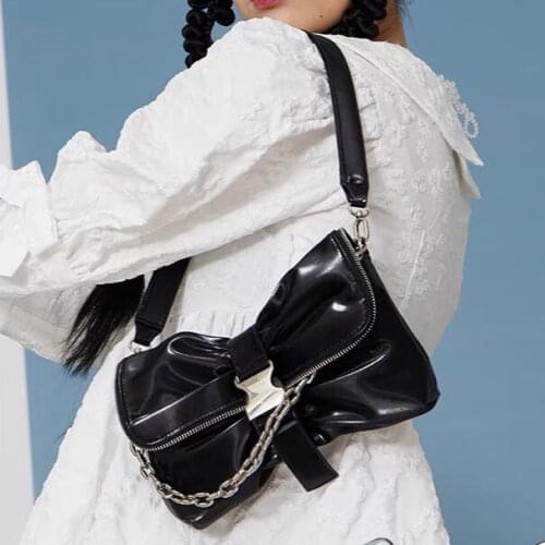 2021 New Trendy Fashion Ladies Casual Simple Broadband Messenger Bag High-end Western Style Niche One-shoulder Armpit Bag Female