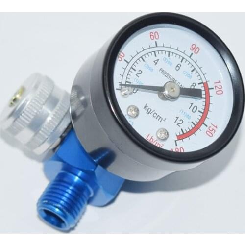 New Air pressure gauge with filter HVLP Spray gun regulator watch FOR Adjustment pressure Paint