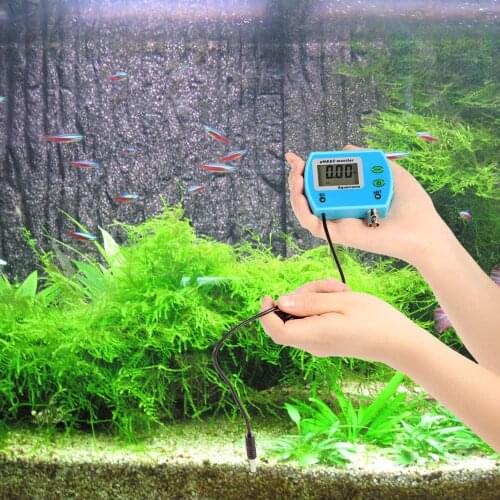 PH Meter 2-in-1 pH/EC Meter Acidometer Aquarium Water Quality Multi-parameter Tester Analytical Instruments EU Plug Tools
