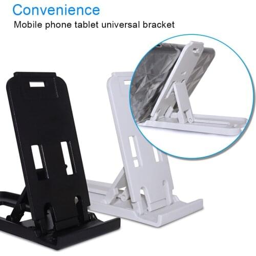 Portefeuille Mini Soporte Tablet Cradle For Apple IPad Pro Stand Desktop Folding For IPhone XS MAX XR Floor Lazy Bed Desk Holder