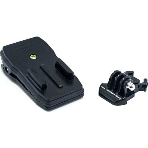 Backpack Clip Hat Clamp Mount Adapter for Xiaomi Yi 4k GoPro Hero 8/7/6/5/4/3/3+/2/1