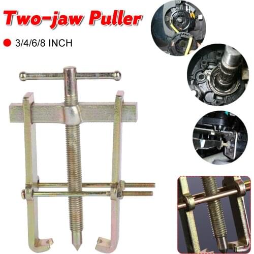 4"/ 6" /8" 2 Jaw Gear Puller Mechanic Bearing Steering Wheel Remover Extractor Tool Bearing Puller Roller Extractor Repair Tools