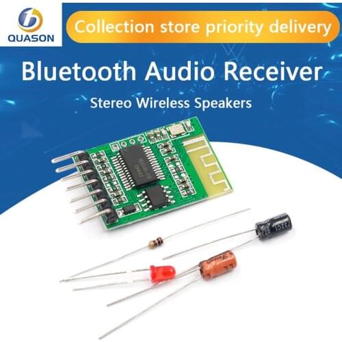 Bluetooth audio receiver template, stereo wireless speaker, power amplifier modified DIY Bluetooth module 4.0
