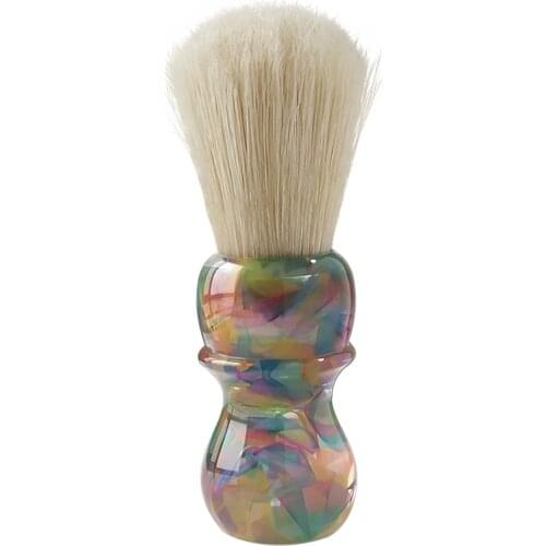 Dscosmetic KENSURFS plisoft boar bristle hair shaving brush with good backbone and soft fip