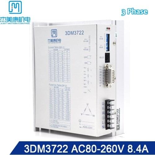 JMC 110 130 three-phase stepper motor driver motor controller 220VAC current 7A 3DM3722