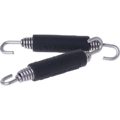 2PCS Hard Mini Universal Exhaust Pipe Spring Hook Practical Thicken Lengthen Durable Stainless Steel Modified Vehicle Motorcycle