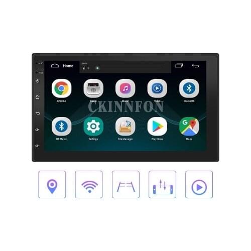 10Pcs/Lot Android 8.1 Bluetooth 7 inch Car Stereo MP5 Player GPS Navigation WiFi AUX USB FM Radio Receiver In Dash Receiver Head