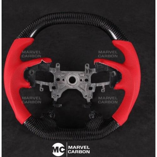 100% REAL CARBON FIBER STEERING WHEEL COMPATIBLE WITH Honda Accord