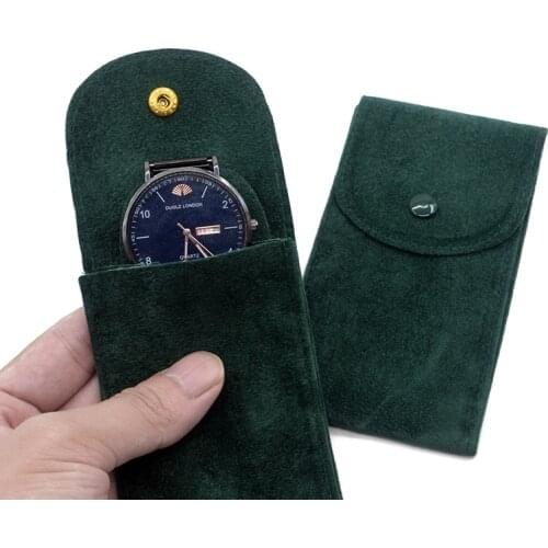 100pcs/lot) 2021 New arrival brand watches pouch bags velvet