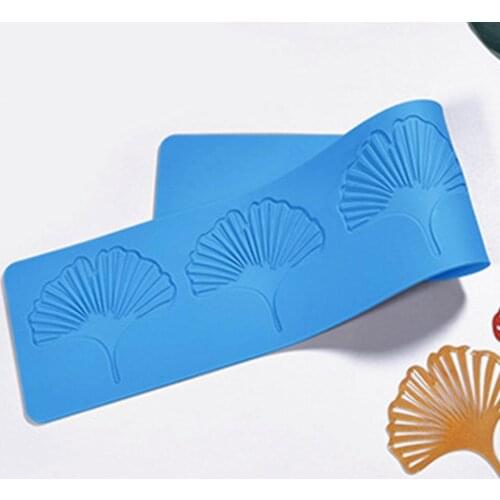 4 Shapes Flower Leaf Silicone Mold Fondant Pad Sugarpaste Lace Mat Cake Edge Decorating Tools Kitchenware DIY Baking Accessories