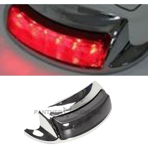 SmokeLens Motorcycle Rear Fender Tip Light Case for Harley Electra Glide FLHTC FLHT FLHTCU FLHTK 2009-2013