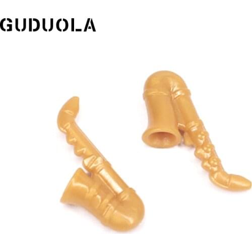Guduola Special Bricks 13808 Saxophone with Ø3,2 Shaft MOC Building Block Toys Gift for Kid 25pcs/LOT