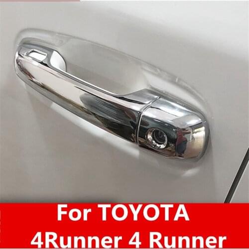 For TOYOTA 4Runner 4 Runner door car window handle Door bowl Decorative sequins Exterior decoration Automobile Accessories