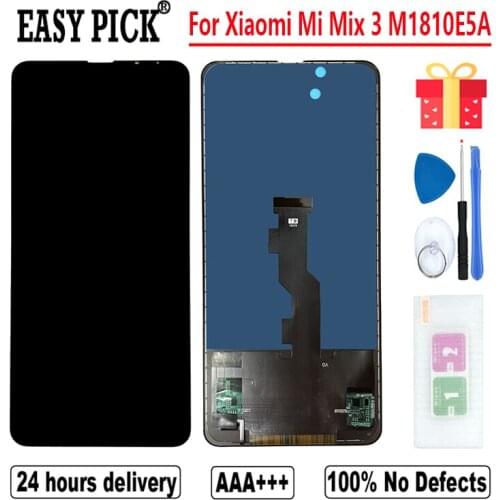 For Xiaomi Mi Mix 3 M1810E5A LCD Display Touch Screen Digitizer Assembly Free Tools