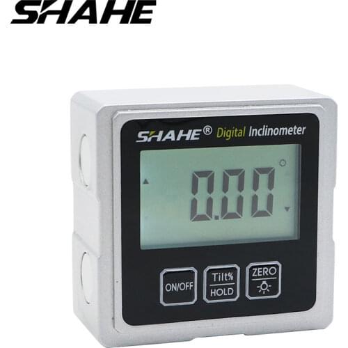 Mini Electronic Digital Protractor Inclinometer with 3-sides magnets Digital level angle finder level measuring instruments