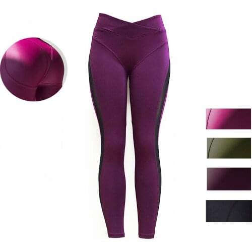 Cotton Leggings Girls Push Up Sports Sexy Leggings Seamless Yoga Pants Running Gym Leggings Women