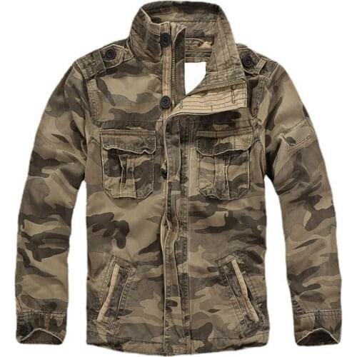 Military Jacket Loose Winter Autumn Mans Jacket and Coat Vintage American and American Style Thick Warm Outerwear Top Coats Man