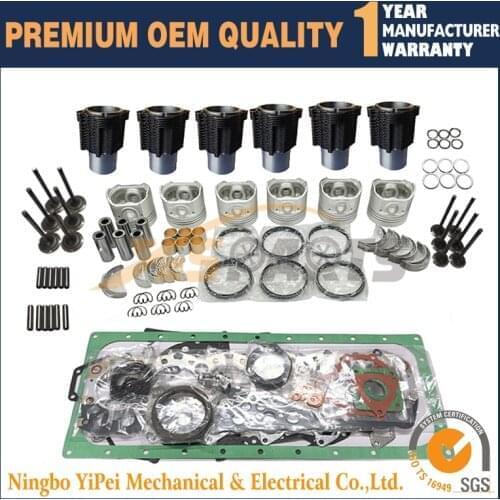 New Overhaul Rebuild Kit for Deutz BF6L912 B6L912