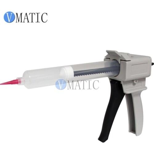 Free Shipping 55cc/ml Glue Syringe Caulking Gun For Manual Dot Dispensing Gun