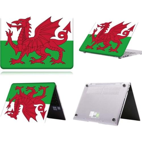 Welsh Flag Anti-slip Laptop Case For MateBook 13/13 AMD Ryzen/14/D14/D15/X 2020/X Pro/Pro 16.1/Honor MagicBook 14/15