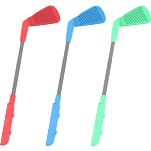 IINE Telescopic Golf Clubs for Nintendo Switch Controller for Golf Games Accessories 2Set Left+Right Controller Grips