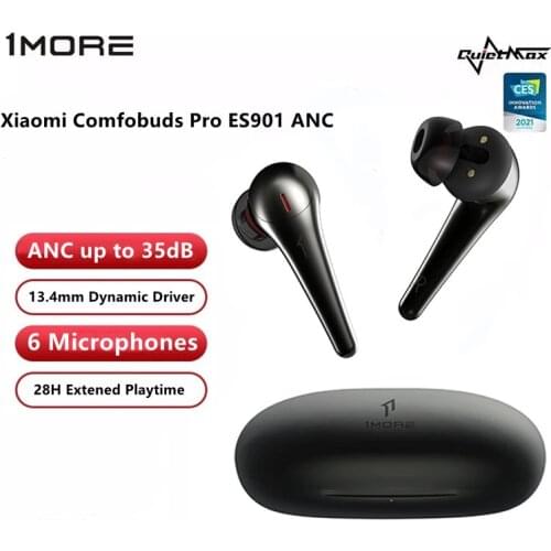 1MORE ComfoBuds Pro Bluetooth 5.0 True Wireless Earphones ANC 6 Microphones call Anti Noise Waterproof AAC In Ear Earphones 35DB