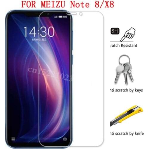 Tempered Glass Screen Protector For Meizu X8 Tempered Glass For MEIZU Note 8 Protective Film Glass