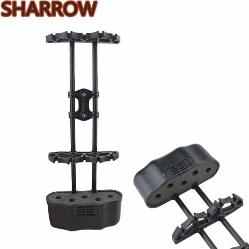 1pc Compound Bow Quick Release Arrows Quiver Arrow Pot Holder 5 Arrows Lock Mounting Case Outdoor Shooting Archery Accessories