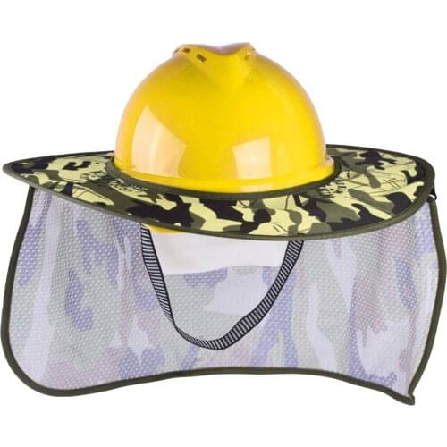 1pc Solar Powered Fan Helmet Outdoor Work Safety Helmet Construction Workplace Protective Caps Random Color