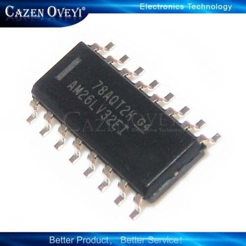 10piece AM26LV32IDR AM26LV32C AM26LV32EIDRG4 AM26LV32EI AM26LV32C AM26LV32 SOP16 In Stock