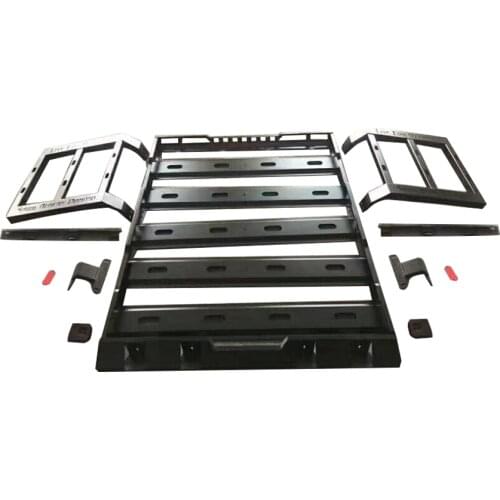 JL1087 Cargo Basket Storm Roof Rack Luggage Carrier Compatible Jeep Wrangler JL 4 Doors 2018+ Free shipping in Russia LANTSUN