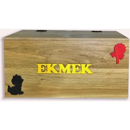 Mavikuğu Decorative Wooden Bread Storage Box