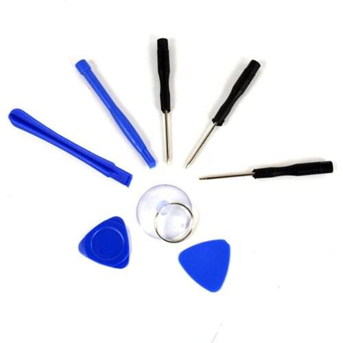 DHL 1000Set 8000 Uds 8/1Set caliente 8 en 1 Set accesorios destornillador reparación móvil apertura Pry Kit de herramientas