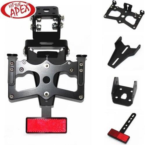 For Kawasaki Ninja ZX6R ZX-6R 2009-2012 Motorcycle Accessories Tail Tidy Fender Eliminator Registration License Plate Holder