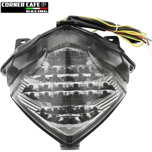 For YAMAHA YZF R1 2004 2005 2006 Integrated Tail Light Turn Signal Indicator Brake Running DRL Smoke LED