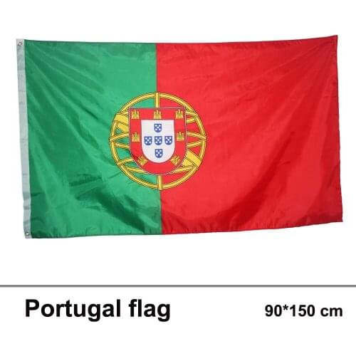 90 x 150cm Portugal National Flag Hanging Flag Polyester BPortugal Flag Outdoor Indoor Big Flag