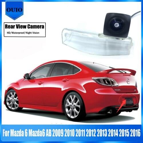 HD Rear View Camera For Mazda 6 Mazda6 AB 2009 2010 2011 2012 2013 2014 2015 2016 Reverse BackUp Parking Camera