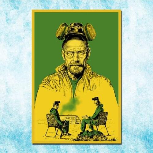Breaking Bad Classic American TV Series Art Silk Poster Canvas Retro Print For Home Room Decor Decoration-008