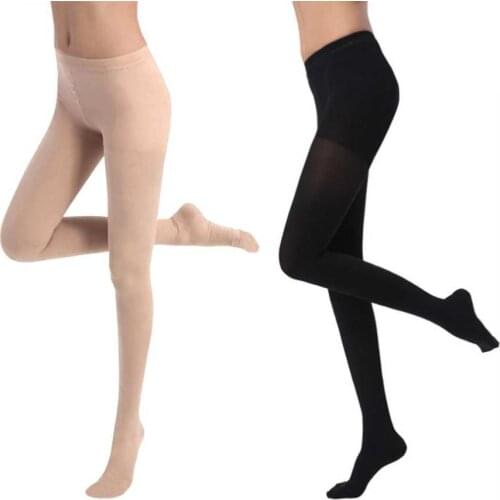 4 Size Down Compression Pantyhose Women Tights Lift Up Buttocks Legs Shaper Sliming Pantyhoses Stock Leg Posture Corrector