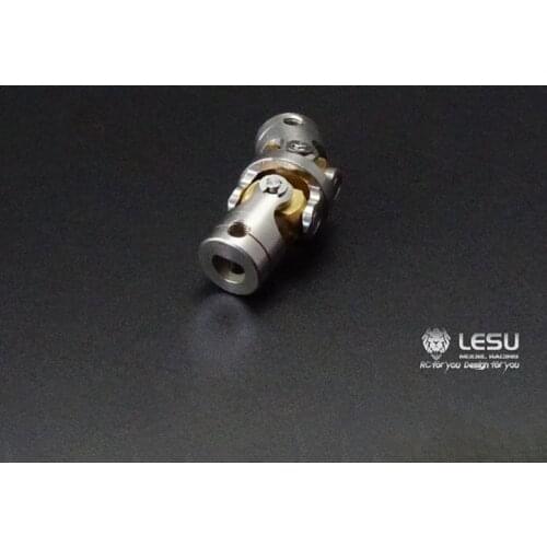 Metal LESU CVD Drive Shaft Connector B 1/14 TAMIYA RC Scania MAN Benz Tractor Truck Dumper DIY Model