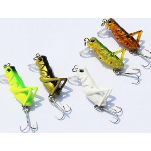 Sea Fishing Tackle Flying Fishing Lures Jig Wobbler Lure Insects Insects Qualified Grass Hopper Flying Fishing Lures Jig Wobbler