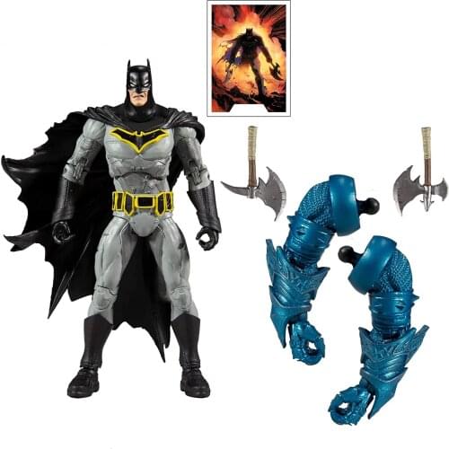 Bandai Genuine McFarlane DC Batman Joints Movable Action Figure Model Toys