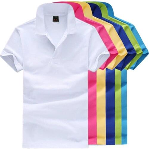 2021 High Quality Cotton Men Casual Daily Business Lapel T-Shirt Short Sleeve Polo Shirt Slim Fit Polo Shirt Mens Fitness